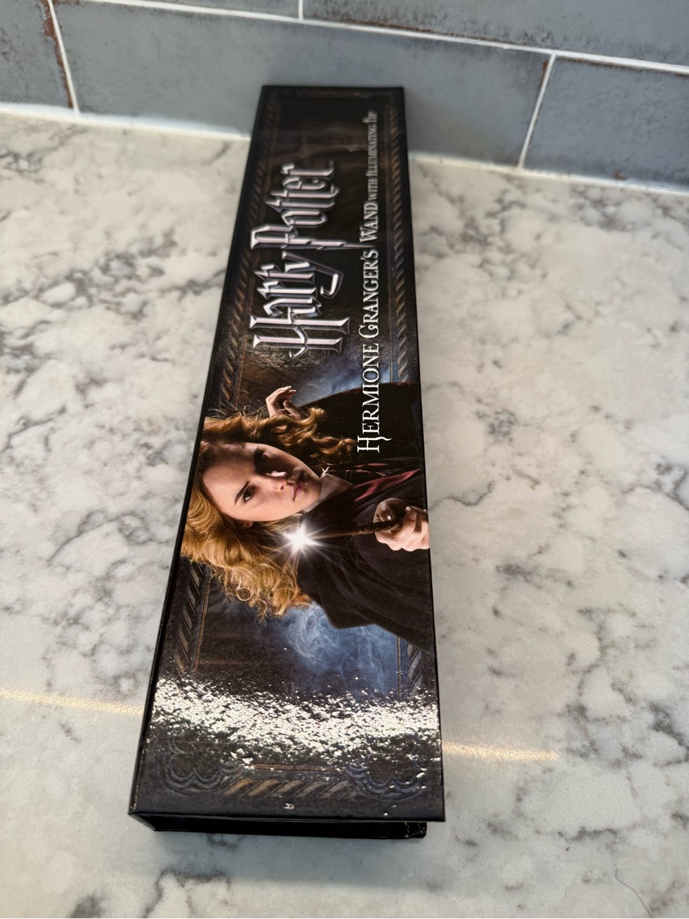 Warner Bros. Harry Potter Wand in Black and Brown Display Case